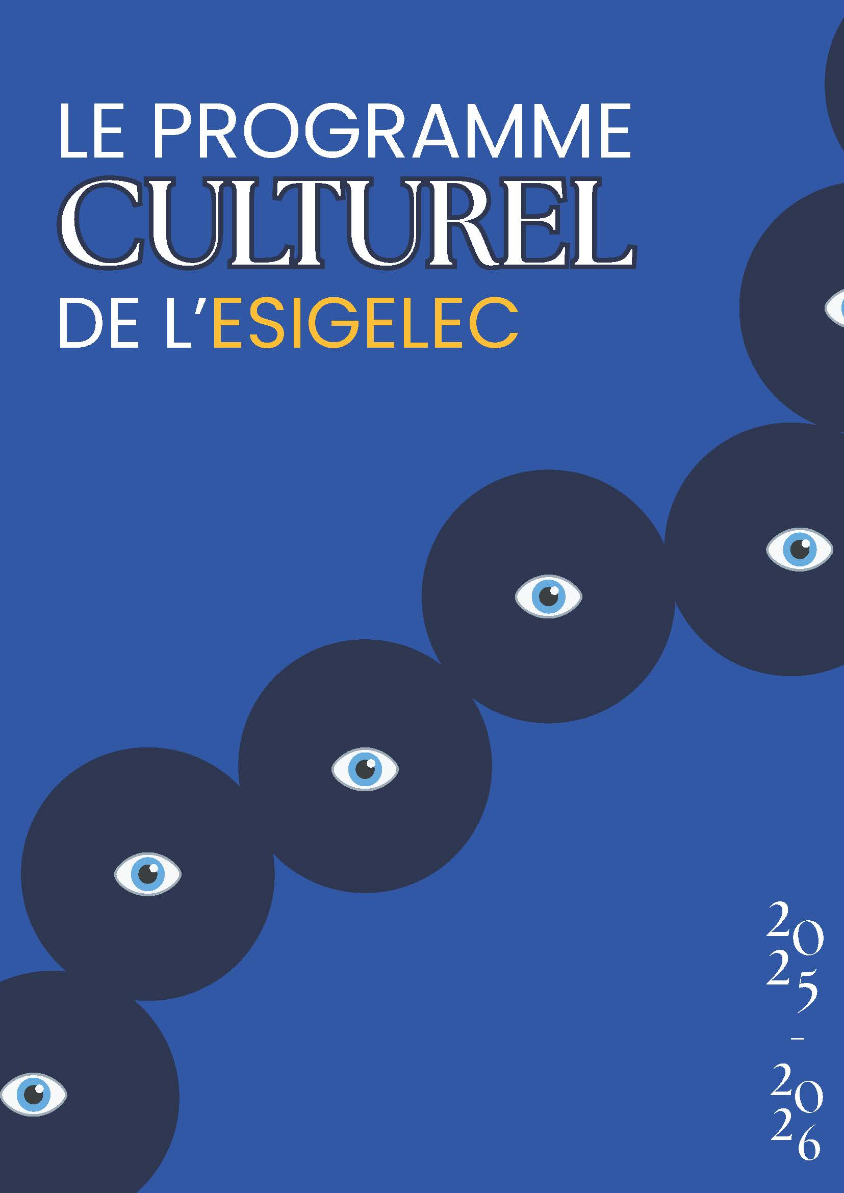 PROGRAMME CULTUREL ESIGELEC 2025 2026